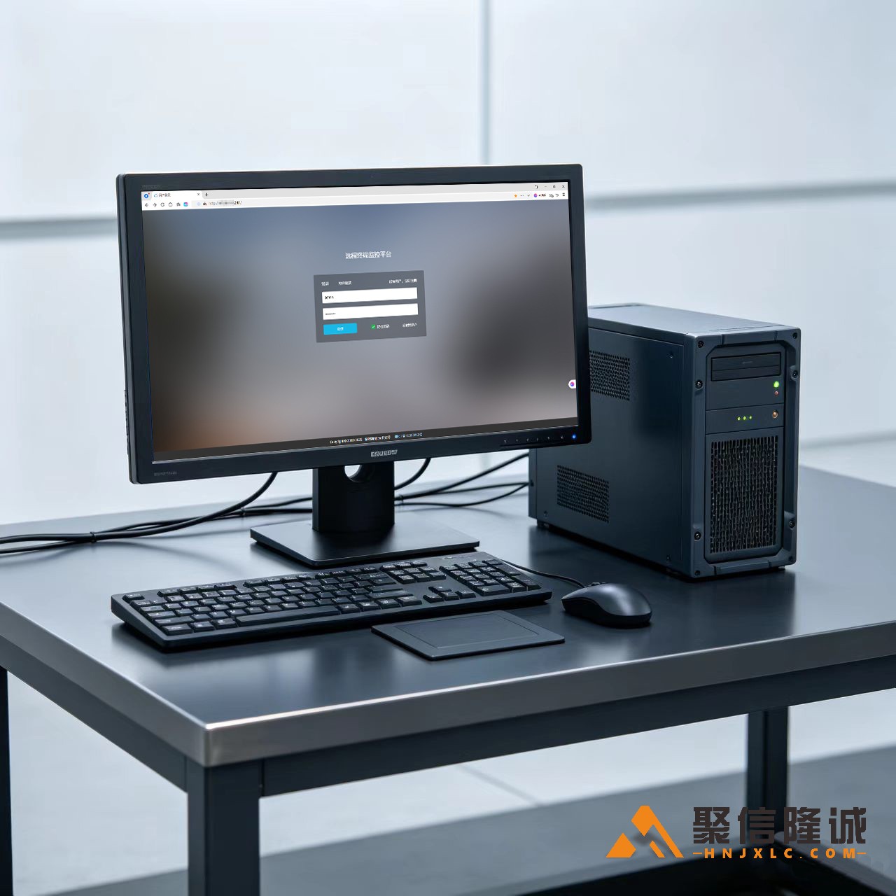 4G远程系统（PC端界面） 正面
